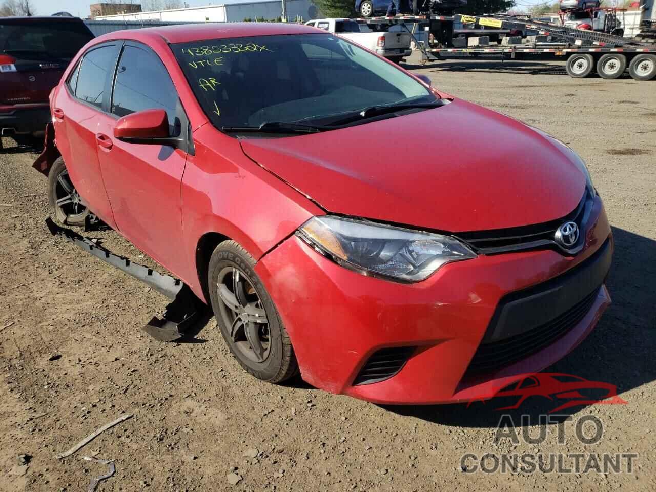 TOYOTA COROLLA 2016 - 2T1BURHE5GC706575