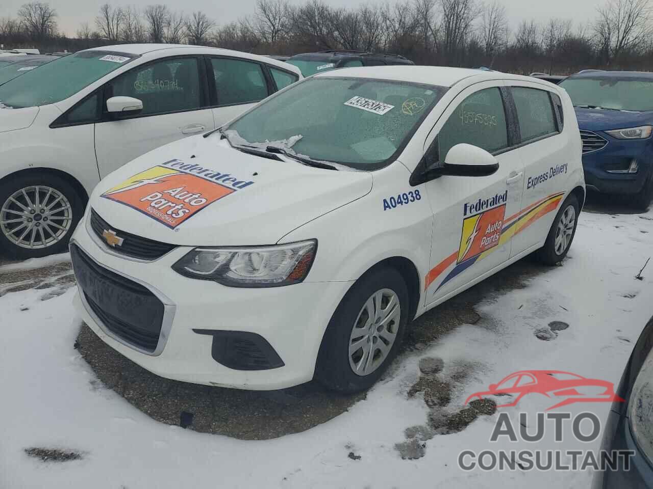 CHEVROLET SONIC 2019 - 1G1JG6SB3K4111597