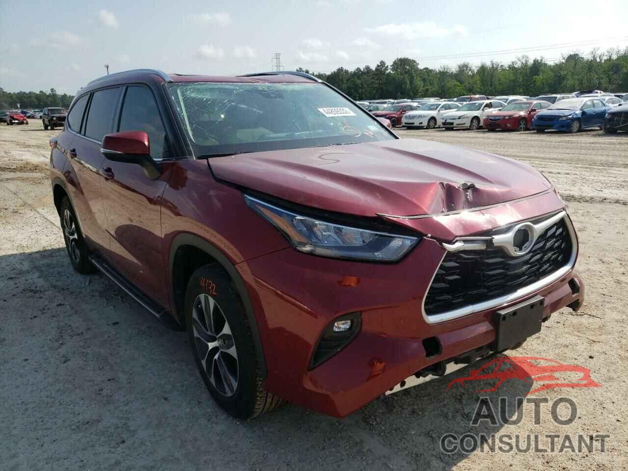 TOYOTA HIGHLANDER 2020 - 5TDGZRAH3LS024775