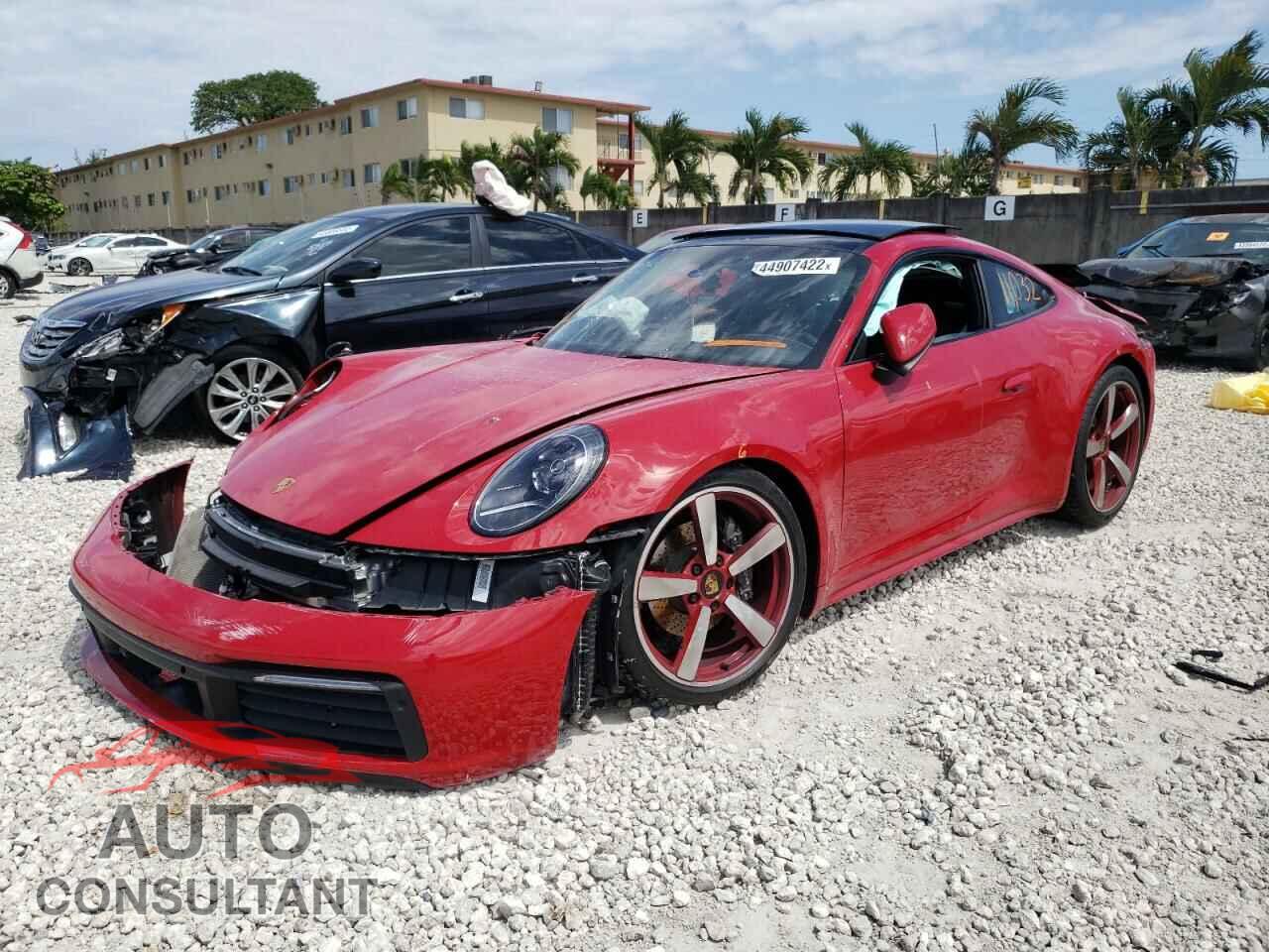 PORSCHE 911 2021 - WP0AA2A95MS205382