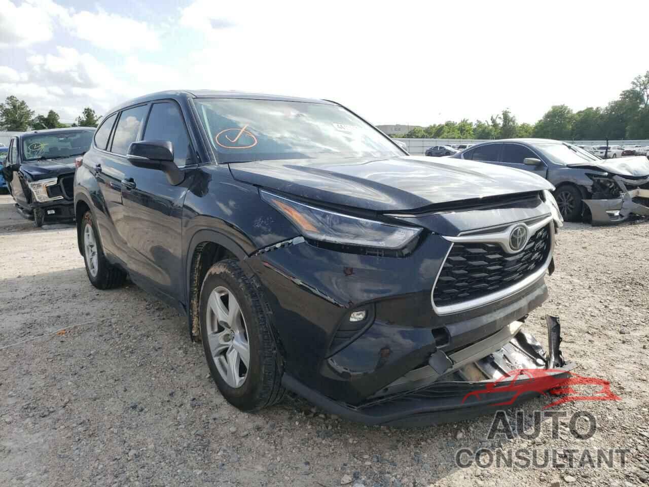TOYOTA HIGHLANDER 2021 - 5TDZZRAH5MS054466