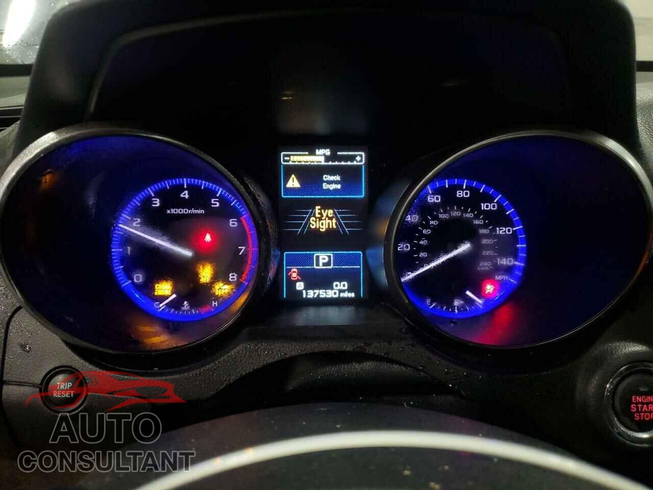 SUBARU OUTBACK 2016 - 4S4BSBNCXG3248875