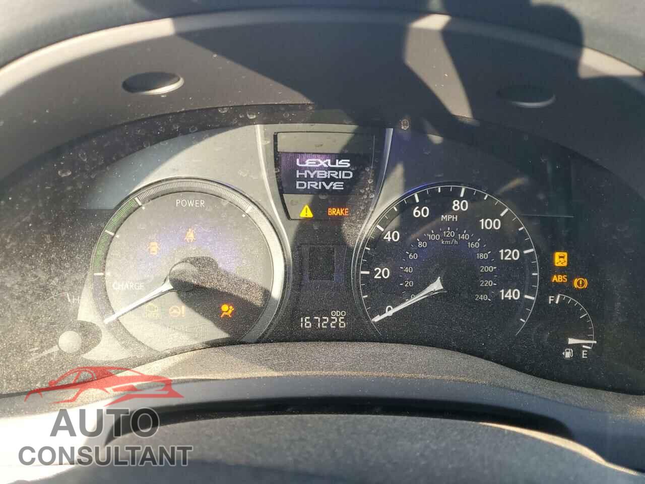 LEXUS RX450 2012 - JTJBC1BA2C2046978