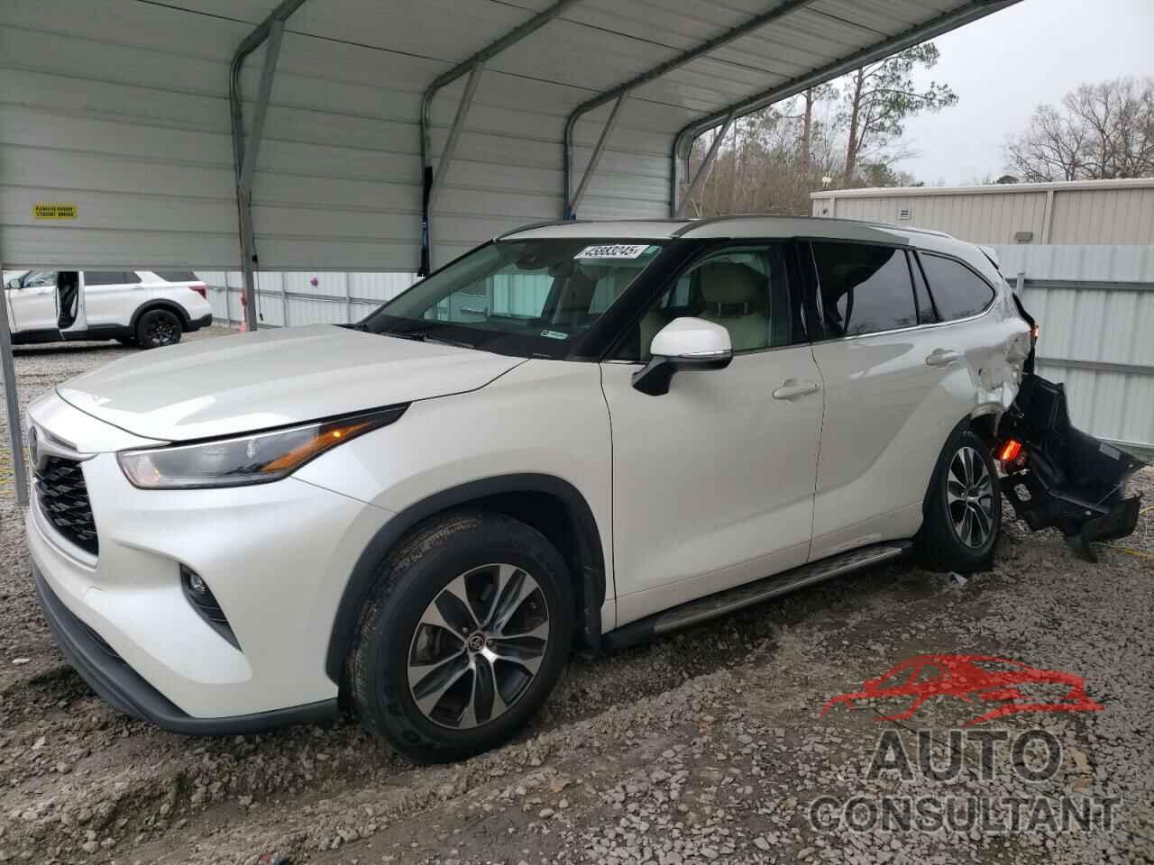 TOYOTA HIGHLANDER 2021 - 5TDGZRAH3MS068325