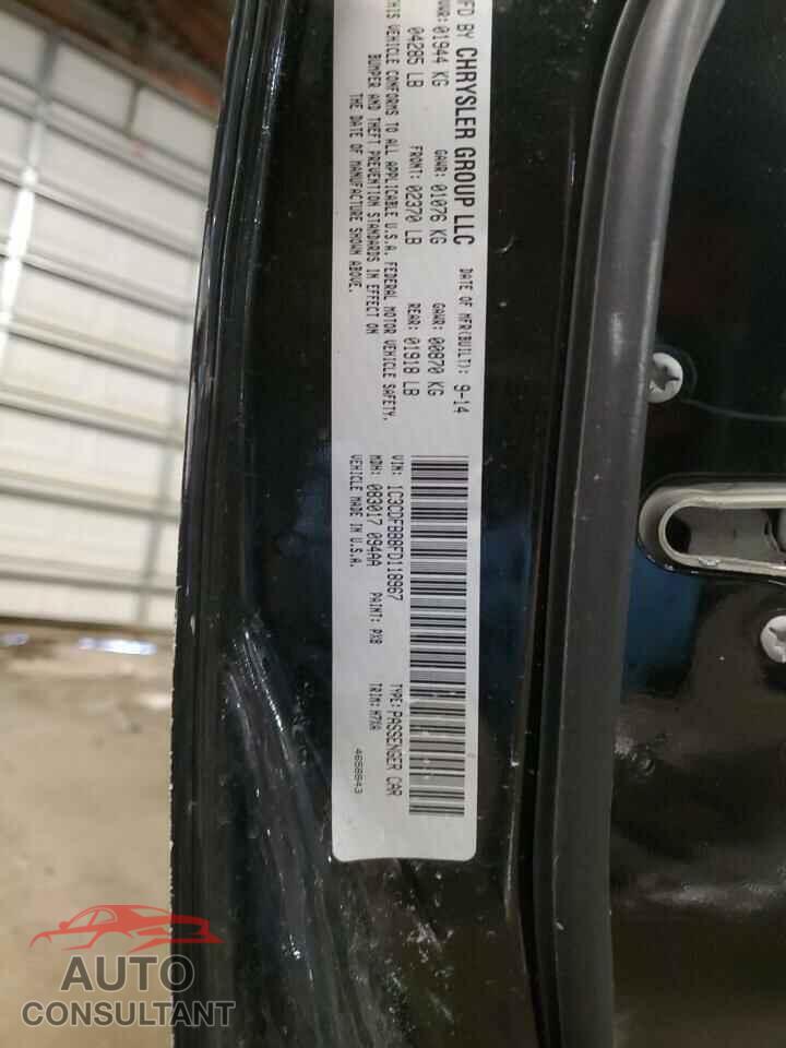 DODGE DART 2015 - 1C3CDFBB8FD118967