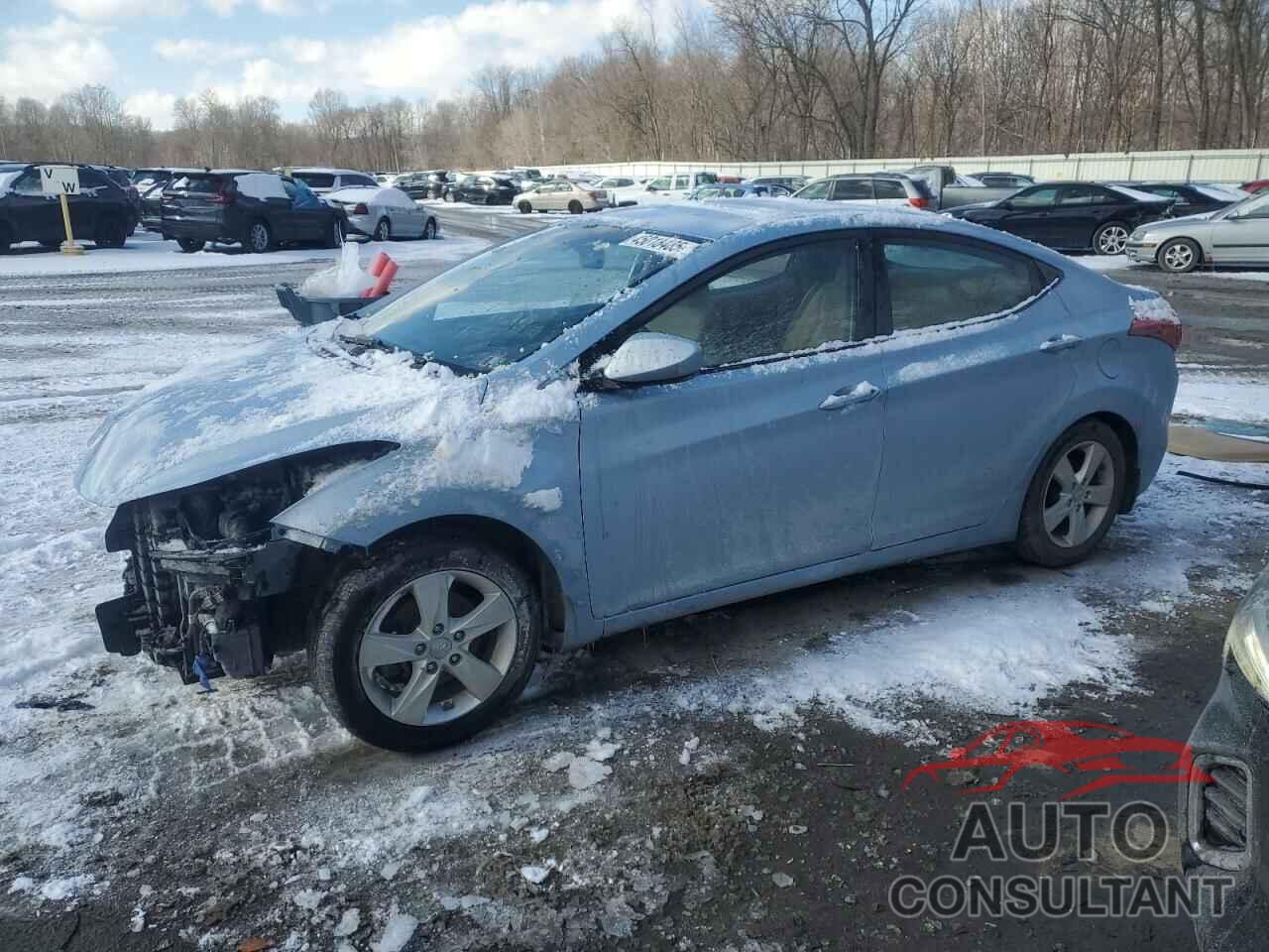HYUNDAI ELANTRA 2013 - KMHDH4AE1DU617476