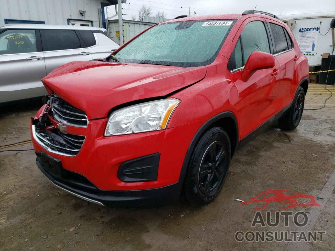 CHEVROLET TRAX 2016 - KL7CJLSBXGB571761