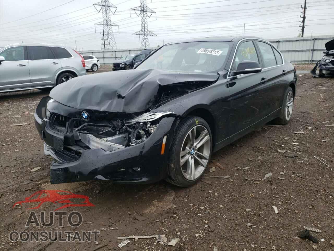 BMW 3 SERIES 2017 - WBA8D9C30HA003937