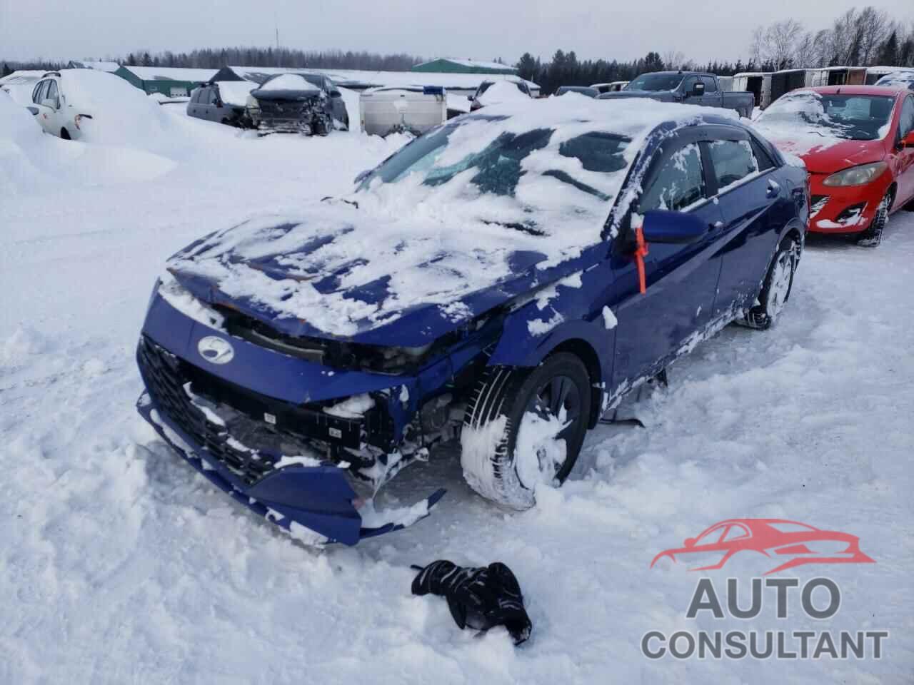 HYUNDAI ELANTRA 2021 - KMHLM4AJ3MU005316