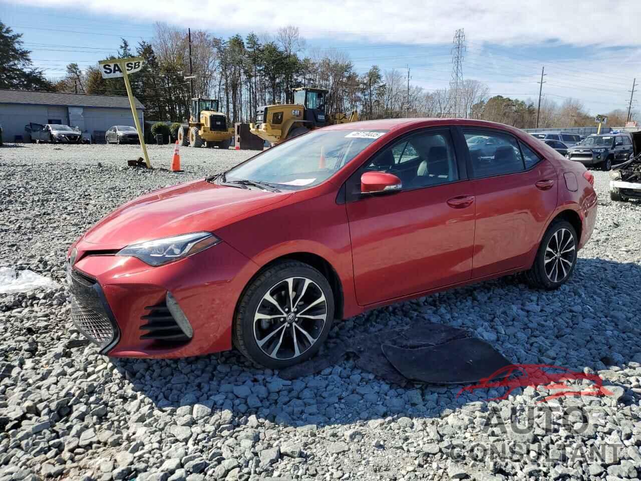 TOYOTA COROLLA 2019 - 5YFBURHE2KP939306