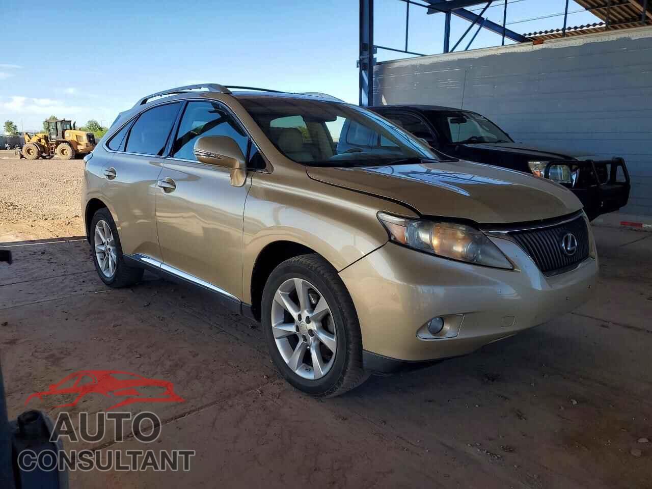 LEXUS RX350 2010 - 2T2BK1BA7AC015161