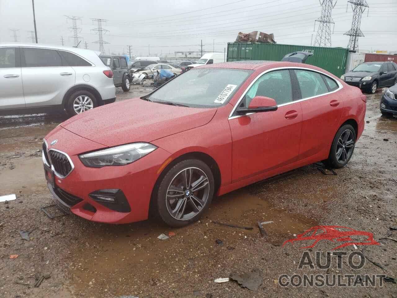 BMW 2 SERIES 2021 - WBA73AK01M7H57706