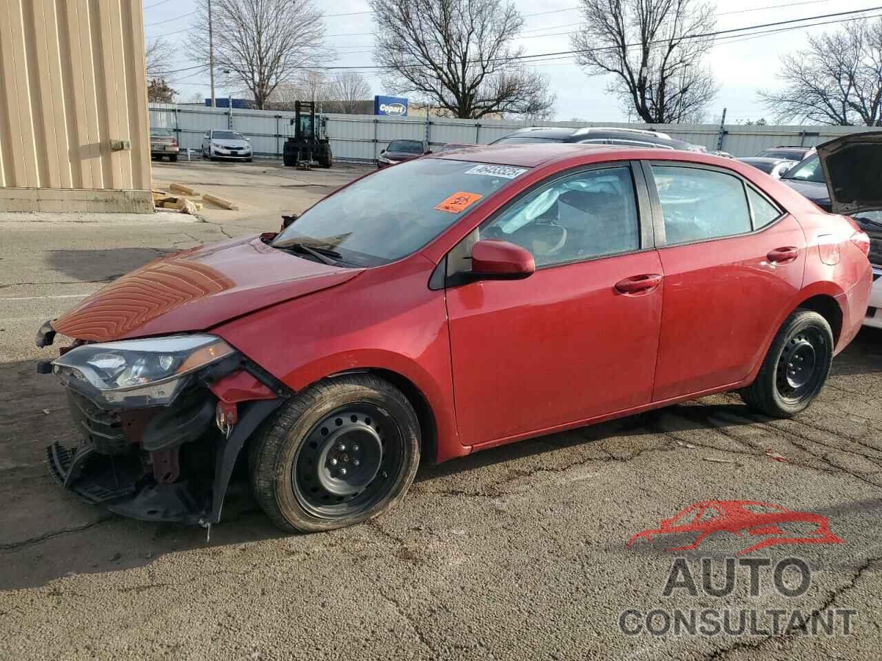 TOYOTA COROLLA 2016 - 2T1BURHE5GC626516
