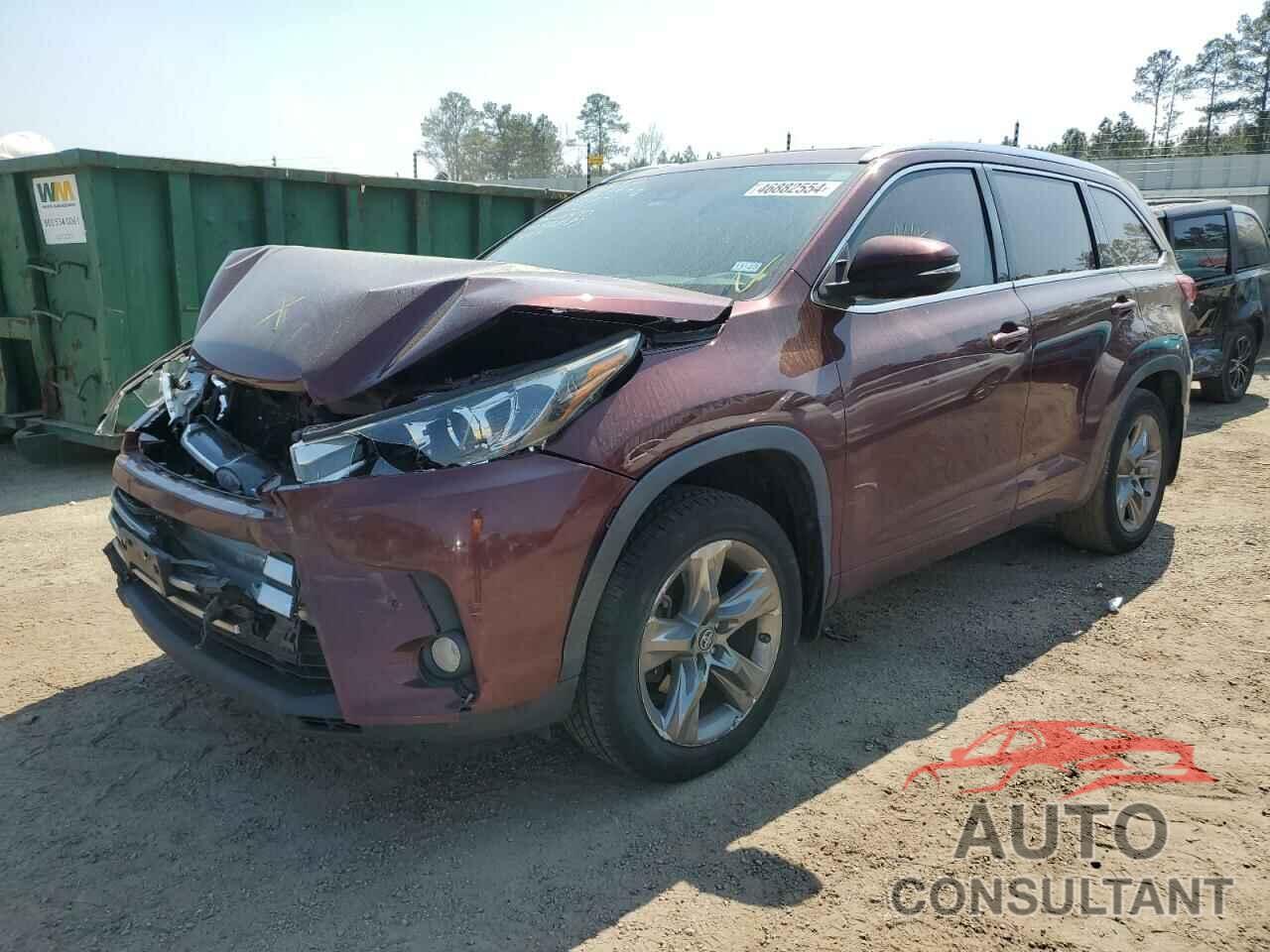 TOYOTA HIGHLANDER 2018 - 5TDDZRFH6JS488183