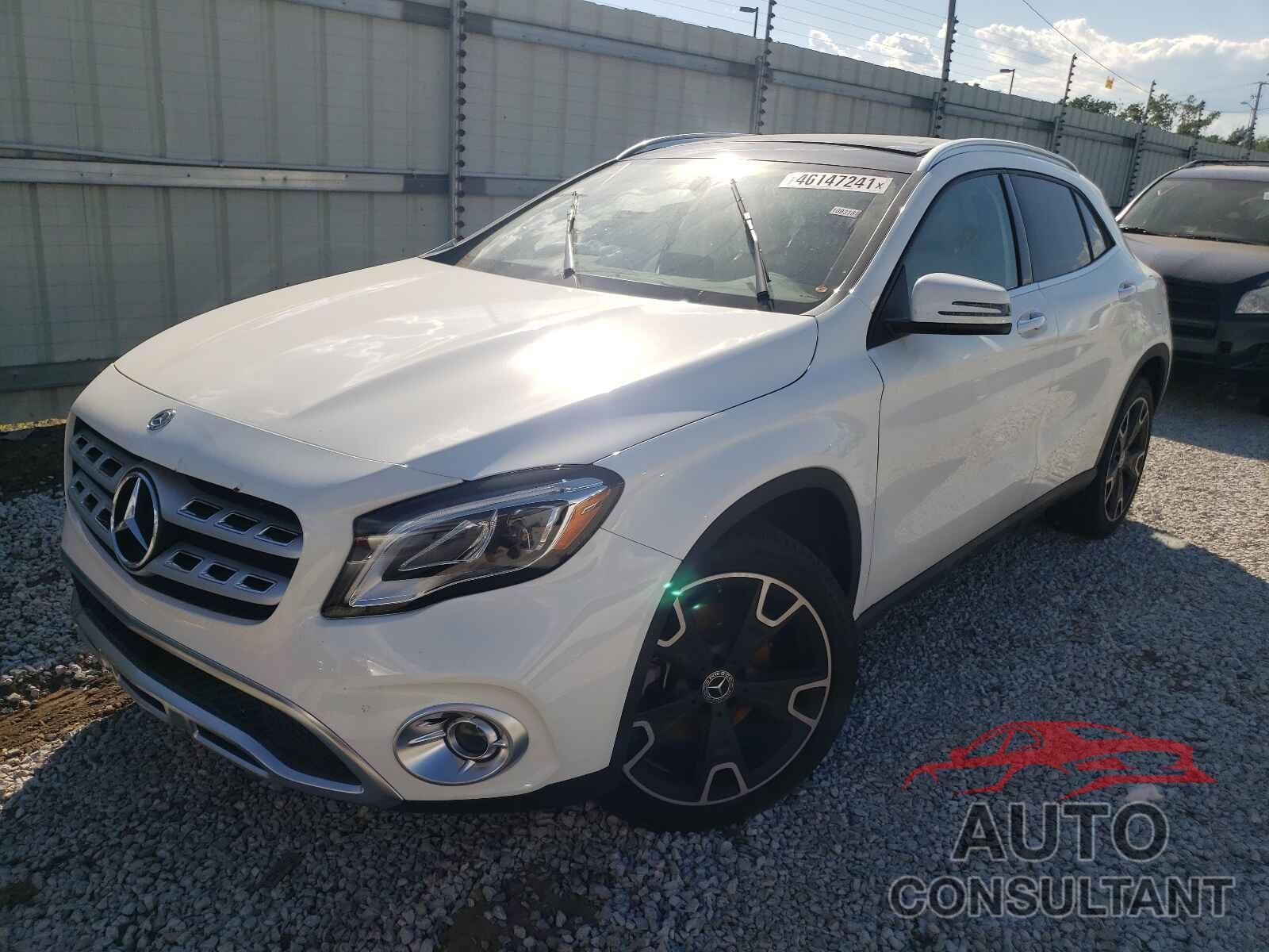 MERCEDES-BENZ GLA-CLASS 2020 - WDCTG4GB4LU028575