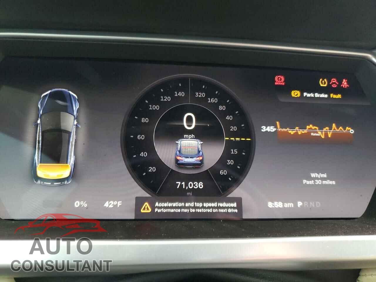 TESLA MODEL S 2013 - 5YJSA1CP2DFP21934