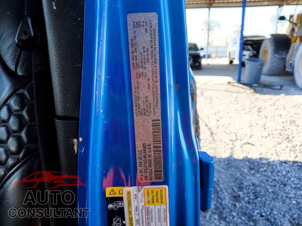 JEEP GLADIATOR 2021 - 1C6JJTAG1ML599825
