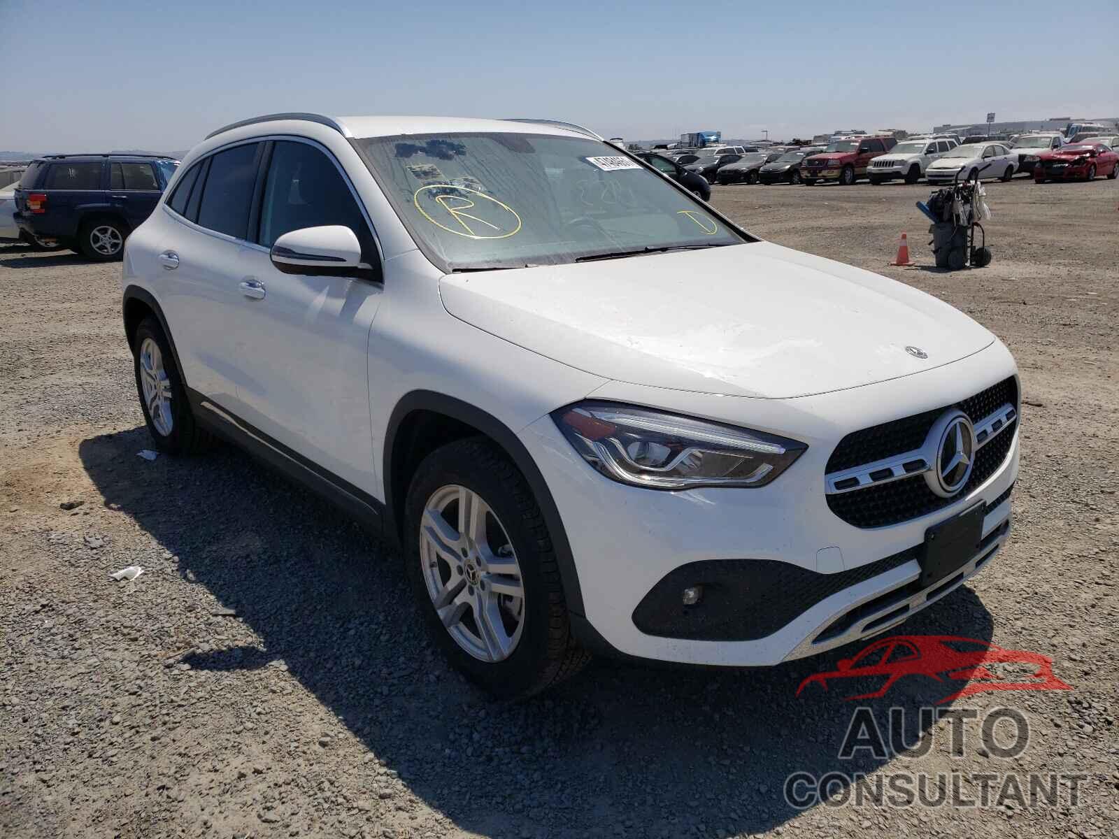 MERCEDES-BENZ GLA-CLASS 2021 - W1N4N4GB3MJ117243