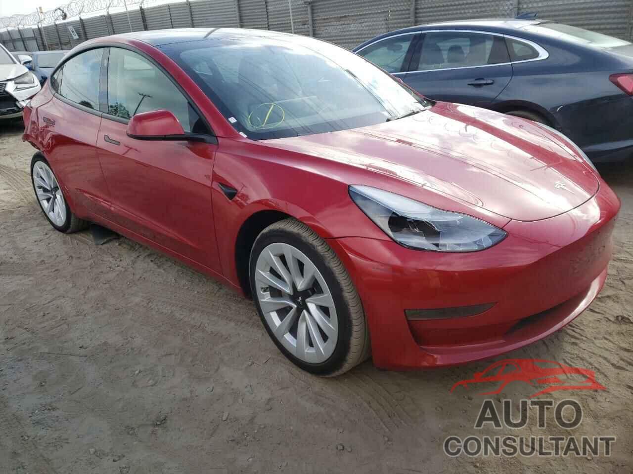 TESLA MODEL 3 2022 - 5YJ3E1EA7NF144983