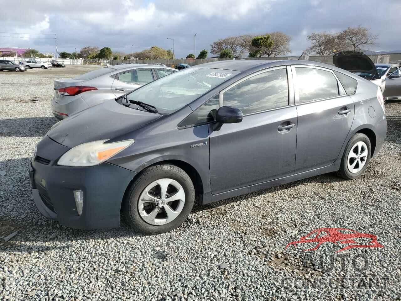 TOYOTA PRIUS 2012 - JTDKN3DU7C5508109