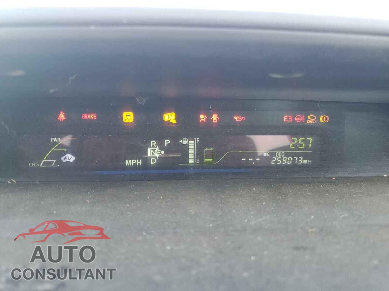 TOYOTA PRIUS 2012 - JTDZN3EU2C3059706
