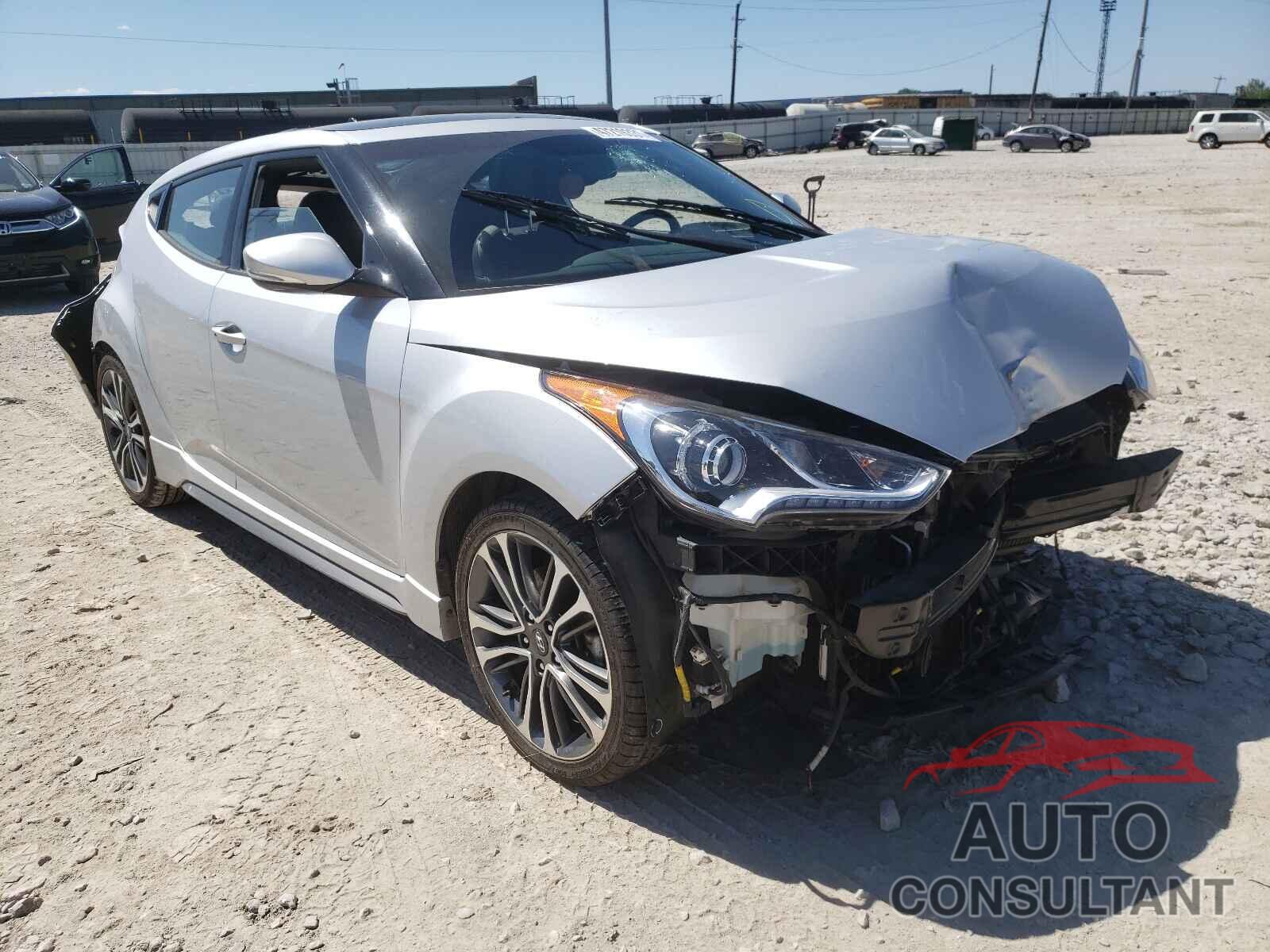 HYUNDAI VELOSTER 2016 - KMHTC6AE8GU301972