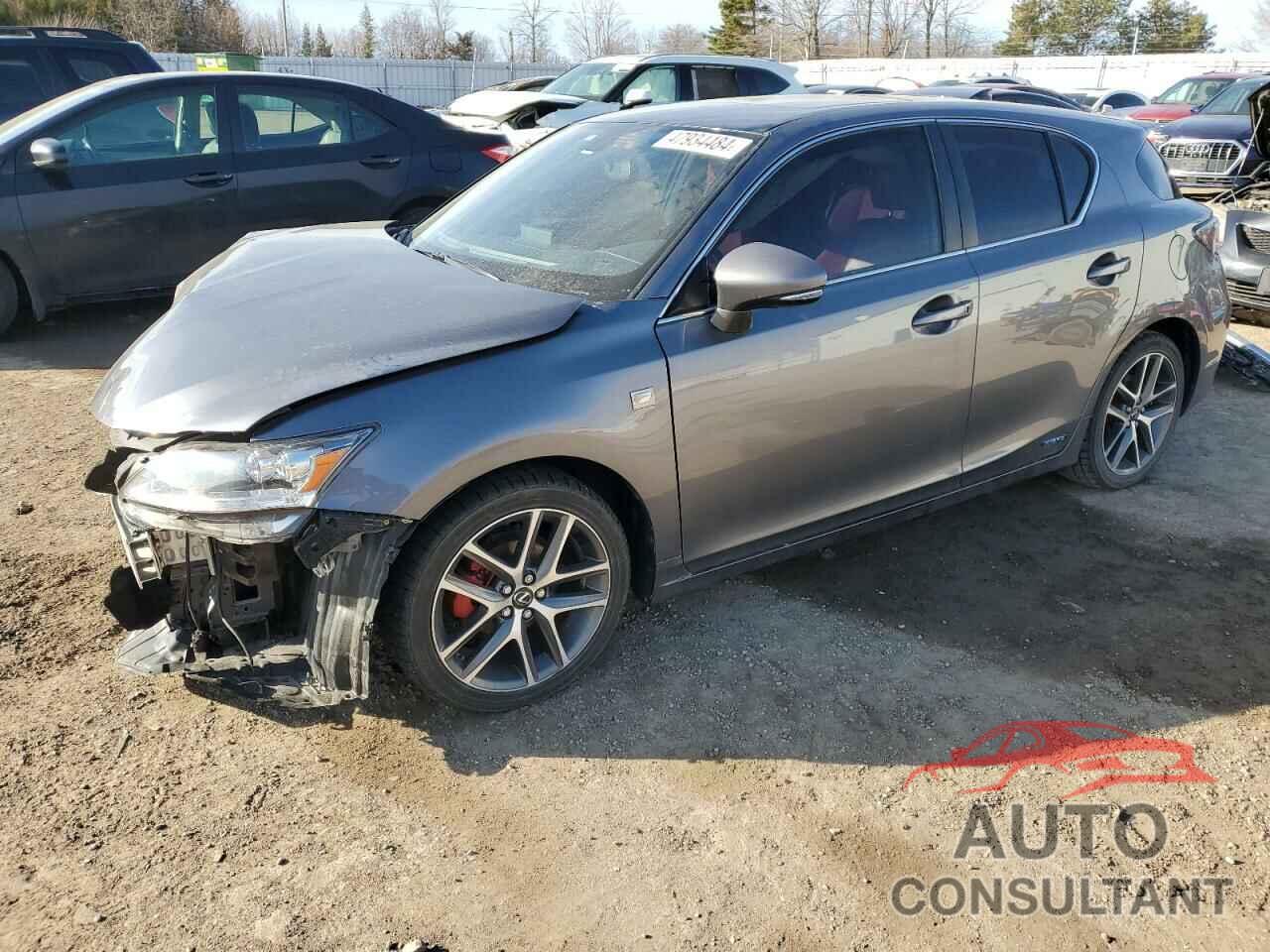LEXUS CT 200 2016 - JTHKD5BH7G2274290