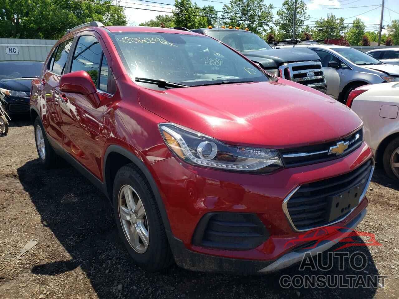 CHEVROLET TRAX 2018 - 3GNCJLSB1JL178490