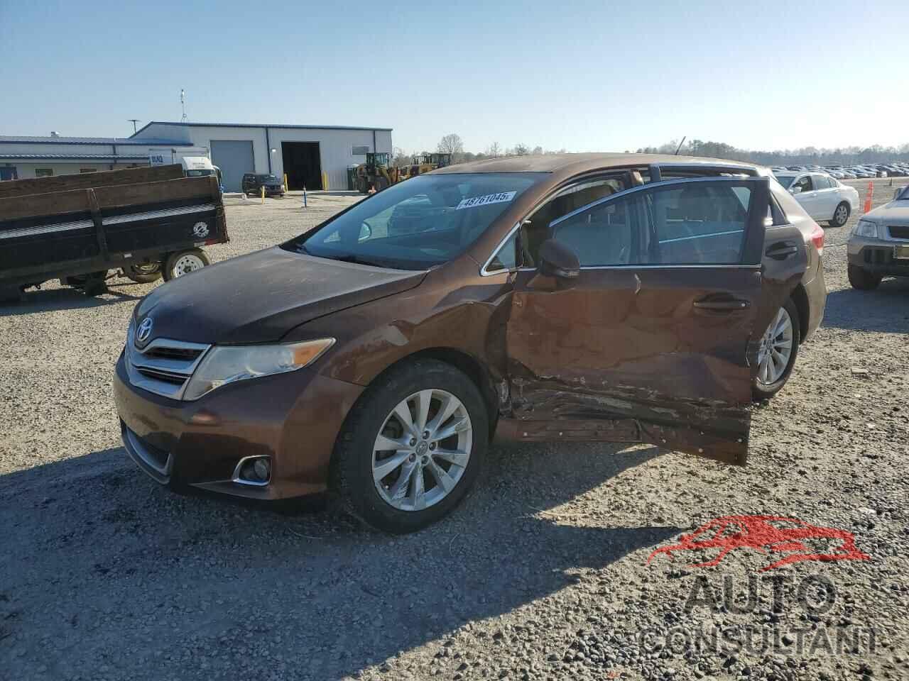 TOYOTA VENZA 2013 - 4T3ZA3BB0DU064920