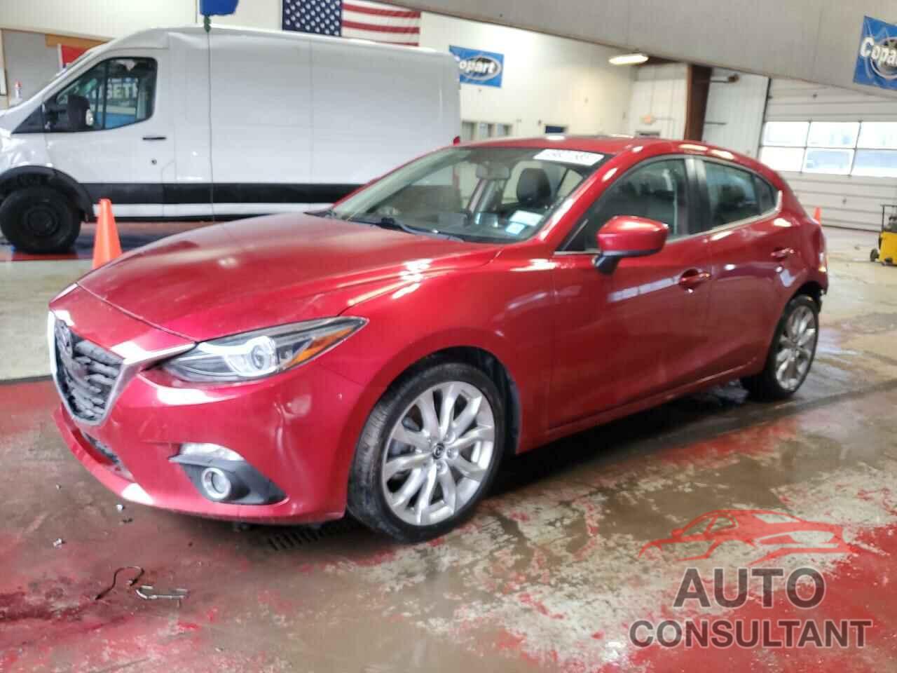 MAZDA 3 2014 - JM1BM1M37E1192140