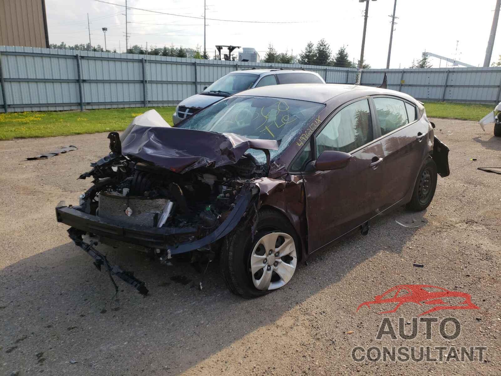 KIA FORTE 2017 - 3KPFL4A7XHE096422