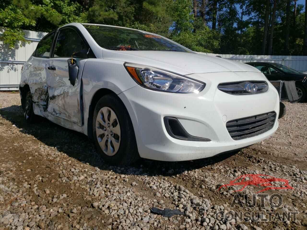 HYUNDAI ACCENT 2016 - KMHCT4AE3GU015452