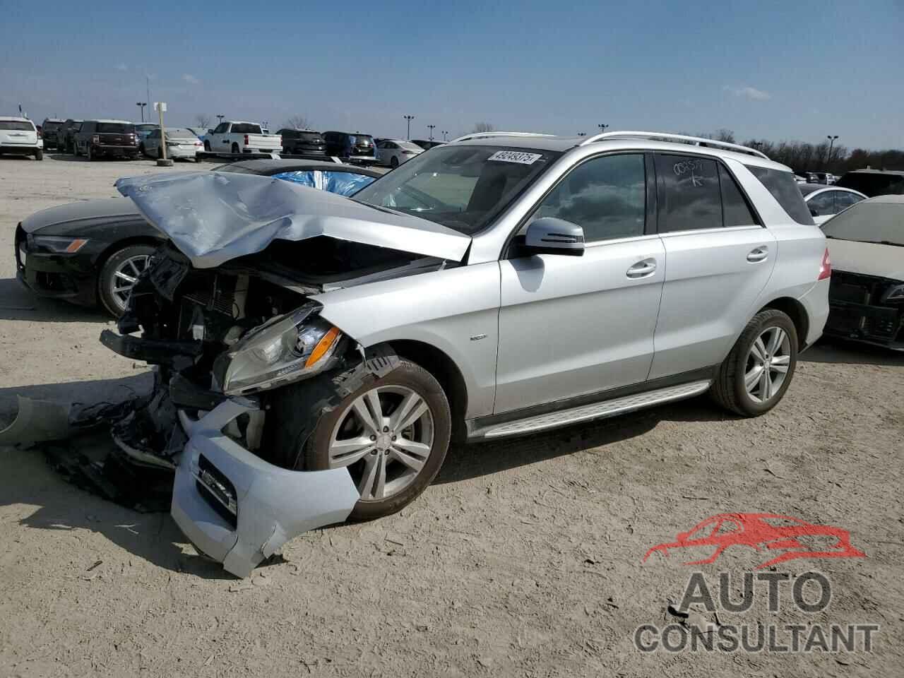 MERCEDES-BENZ M-CLASS 2012 - 4JGDA5HB1CA002528