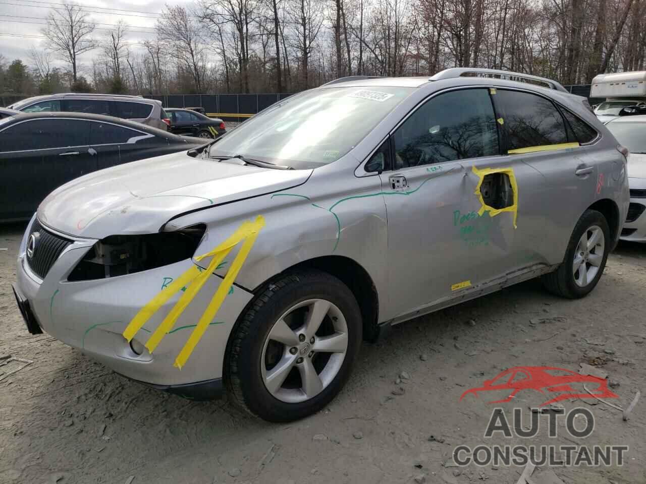 LEXUS RX350 2010 - 2T2BK1BA1AC021974