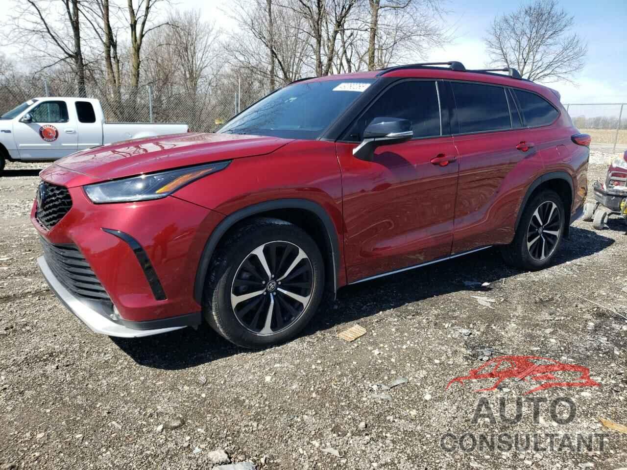 TOYOTA HIGHLANDER 2022 - 5TDJZRBH9NS212921