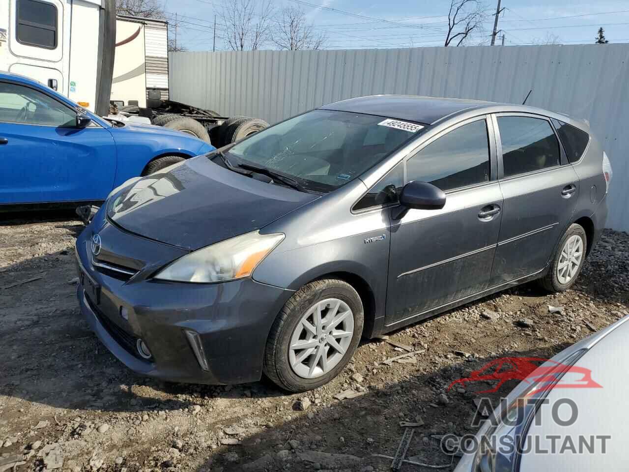 TOYOTA PRIUS 2012 - JTDZN3EU5C3168483