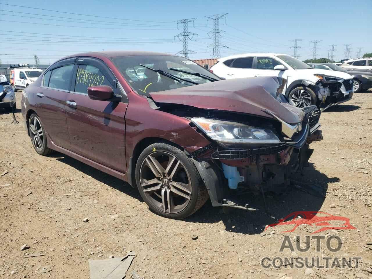 HONDA ACCORD 2016 - 1HGCR2F54GA051430