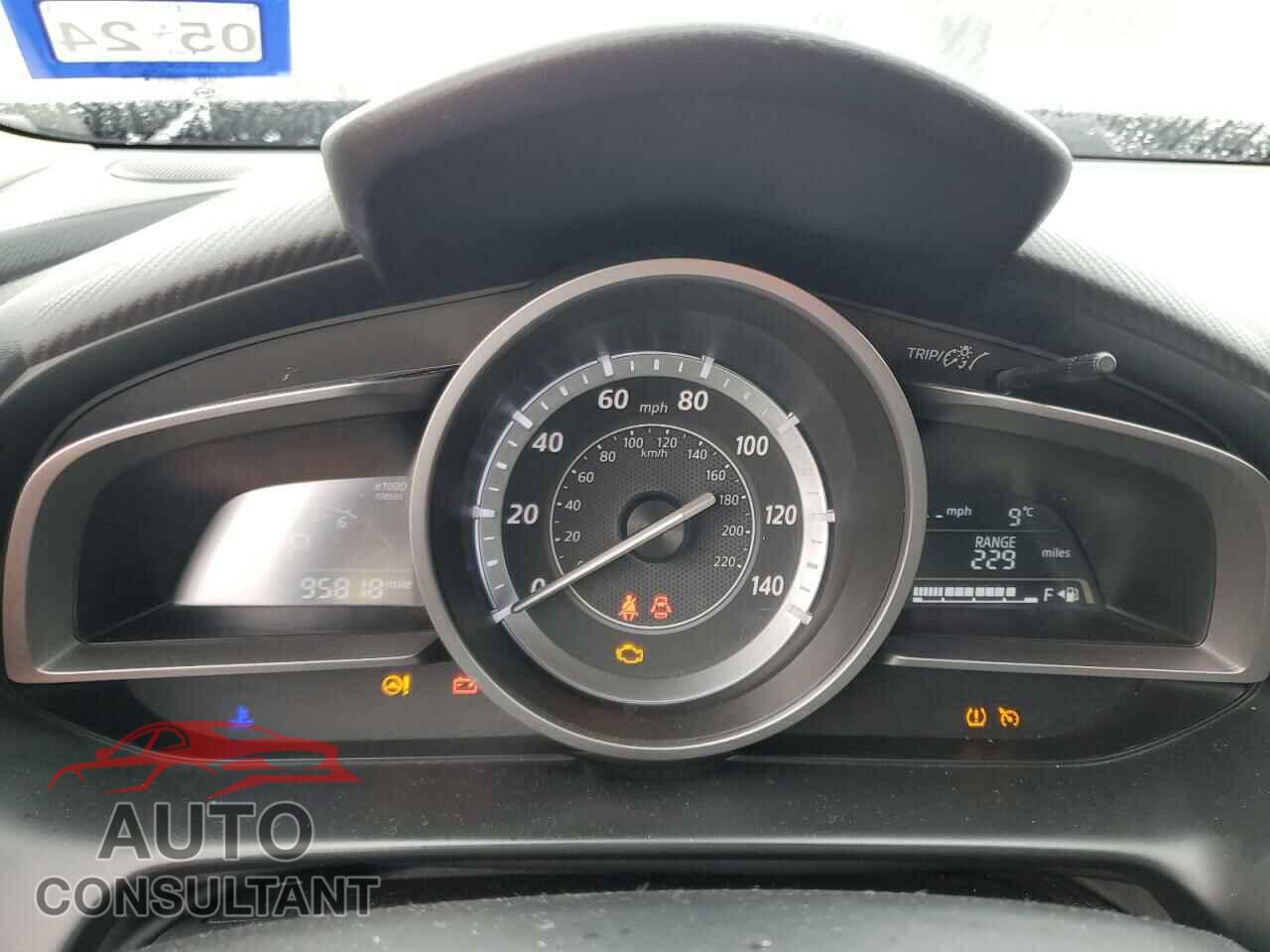 MAZDA CX-3 2016 - JM1DKBC79G0106215