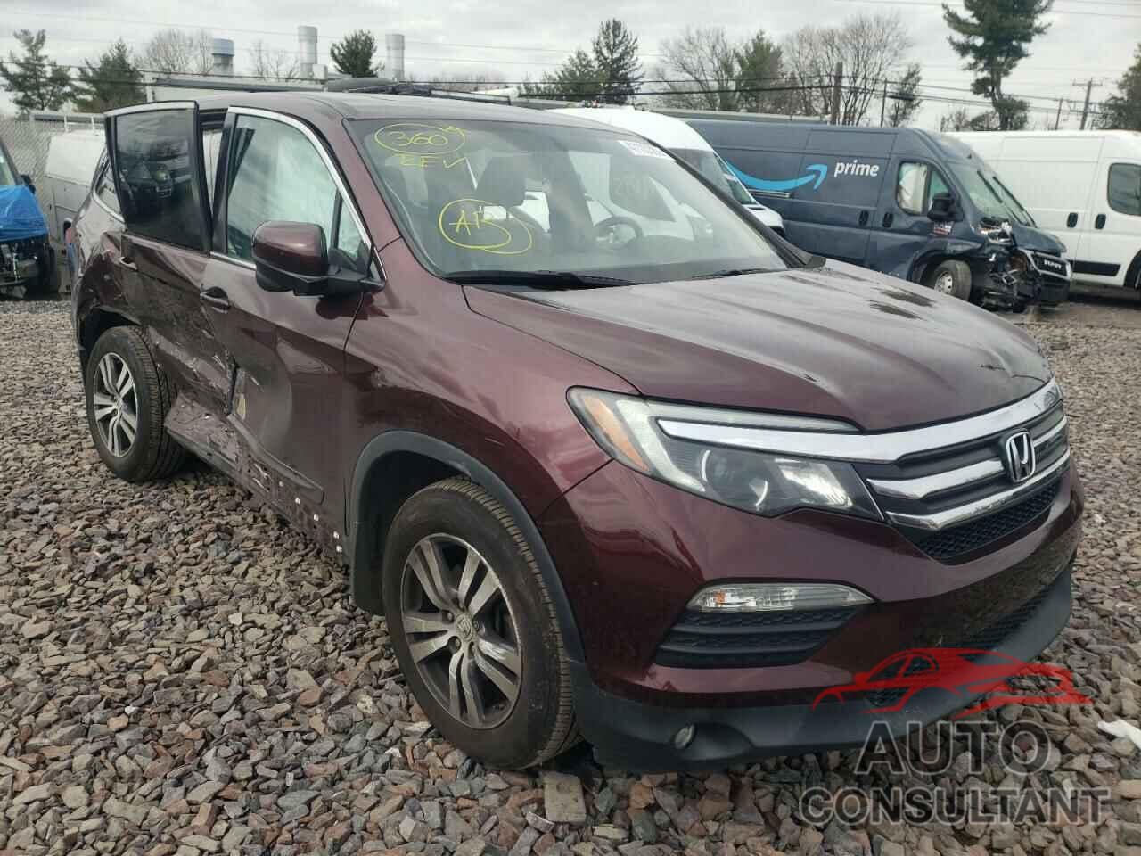 HONDA PILOT 2017 - 5FNYF6H58HB052896