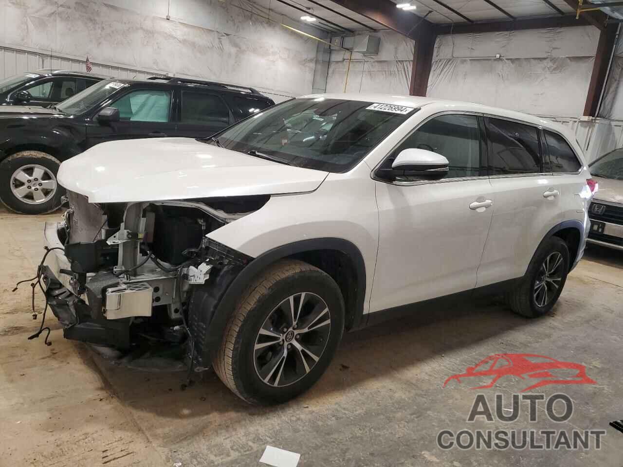 TOYOTA HIGHLANDER 2019 - 5TDZARFH4KS057288