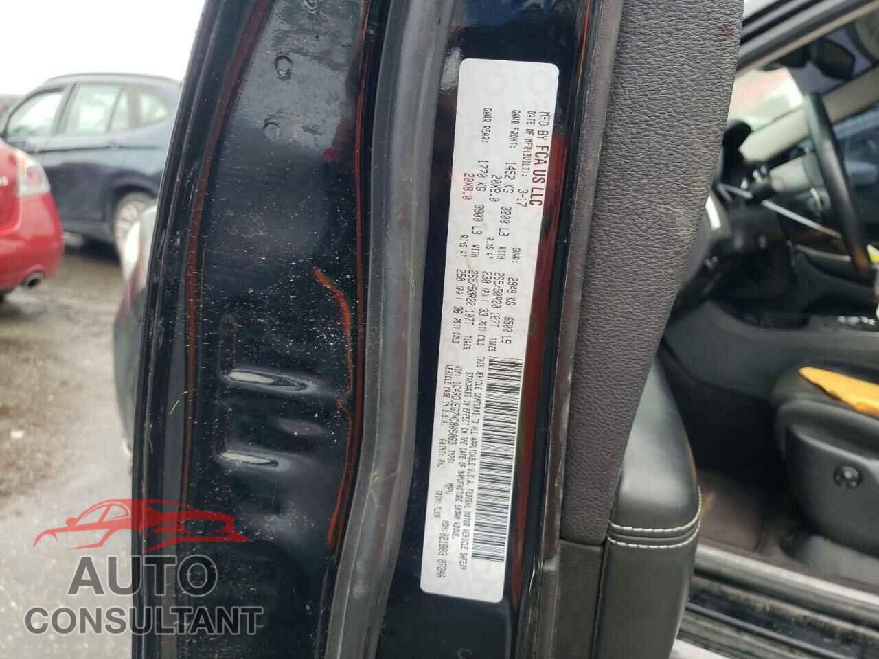 DODGE DURANGO 2017 - 1C4RDJEG7HC806063