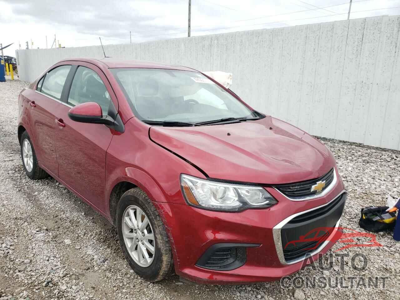 CHEVROLET SONIC 2019 - 1G1JD5SB8K4134344