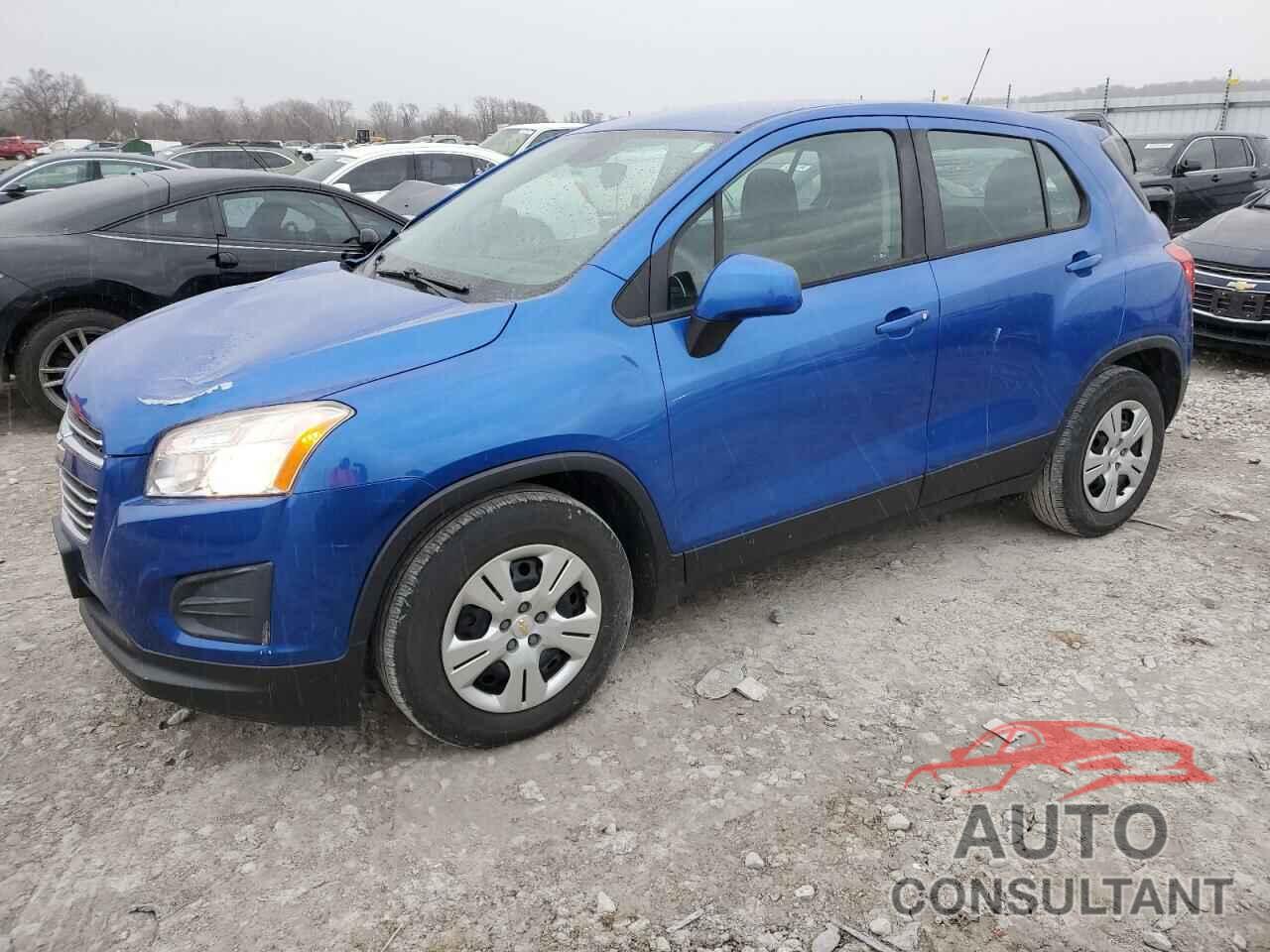 CHEVROLET TRAX 2016 - KL7CJKSB3GB752596