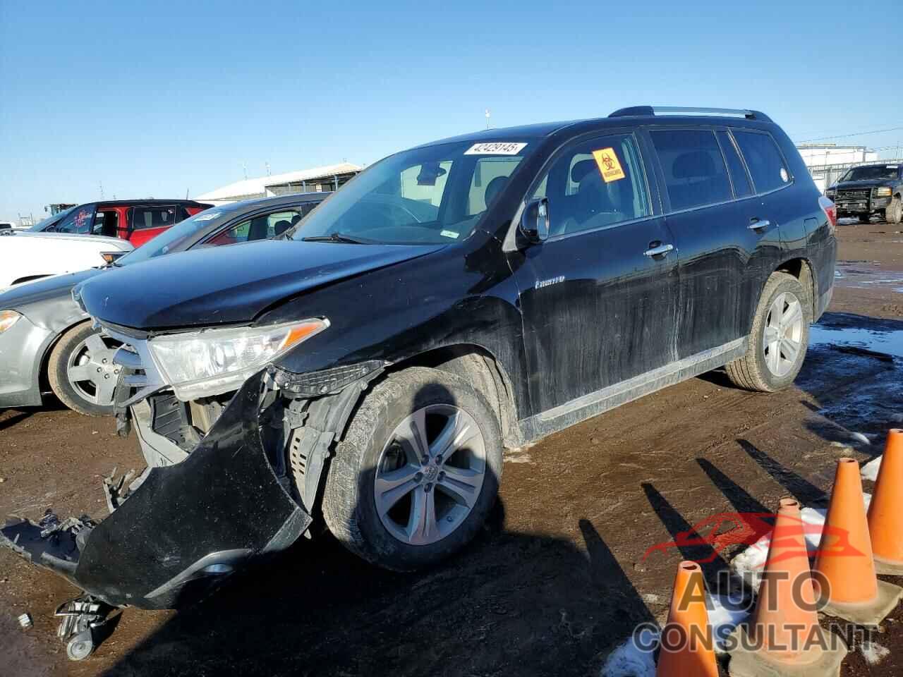 TOYOTA HIGHLANDER 2013 - 5TDDK3EH7DS221433