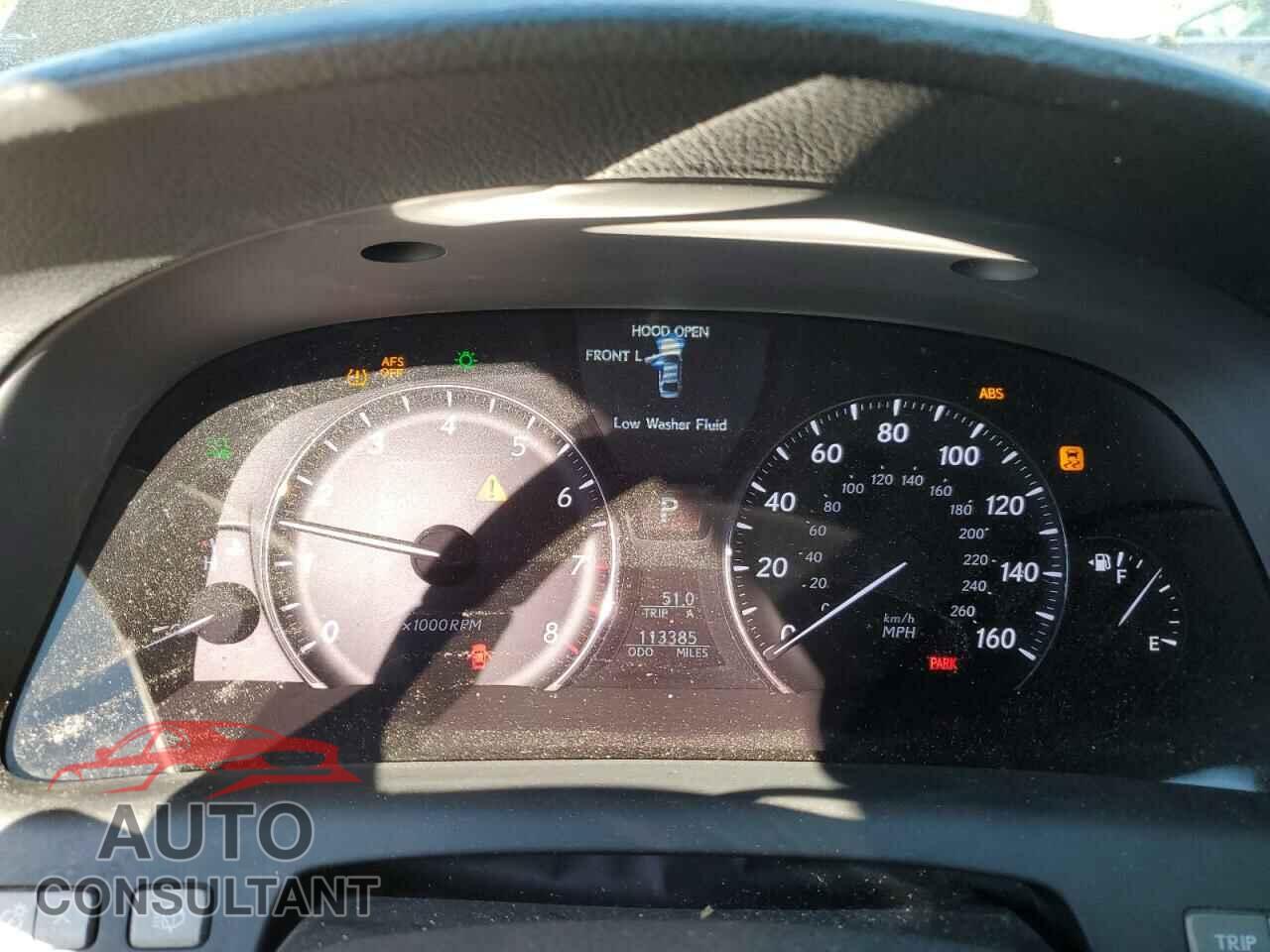 LEXUS LS460 2012 - JTHCL5EF5C5014190