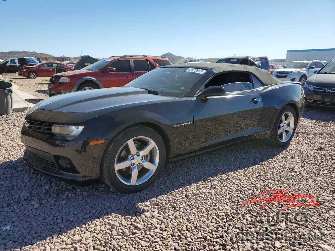 CHEVROLET CAMARO 2014 - 2G1FB3D38E9289953