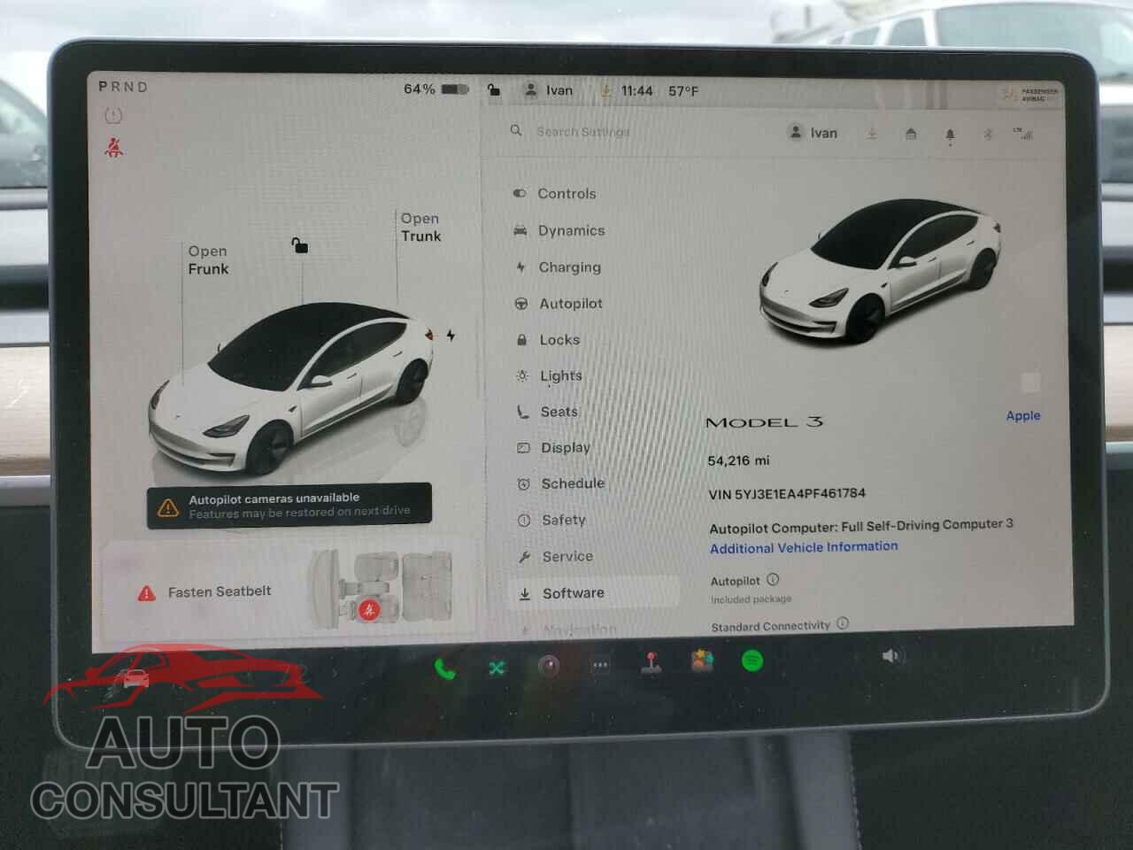 TESLA MODEL 3 2023 - 5YJ3E1EA4PF461784