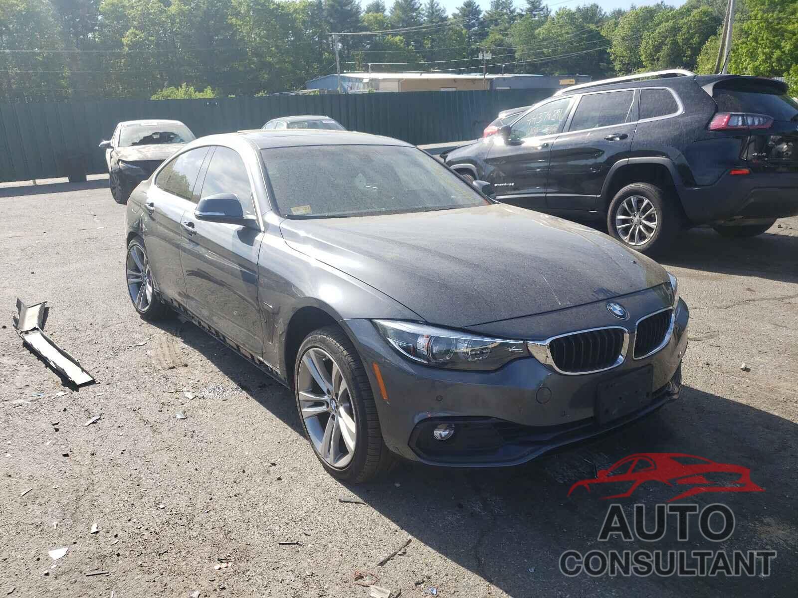 BMW 4 SERIES 2018 - WBA4J3C57JBG91346