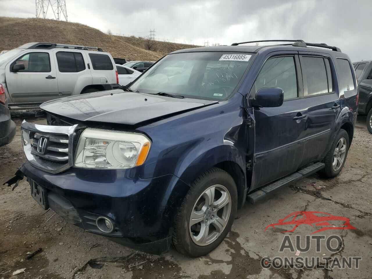 HONDA PILOT 2015 - 5FNYF4H55FB070774