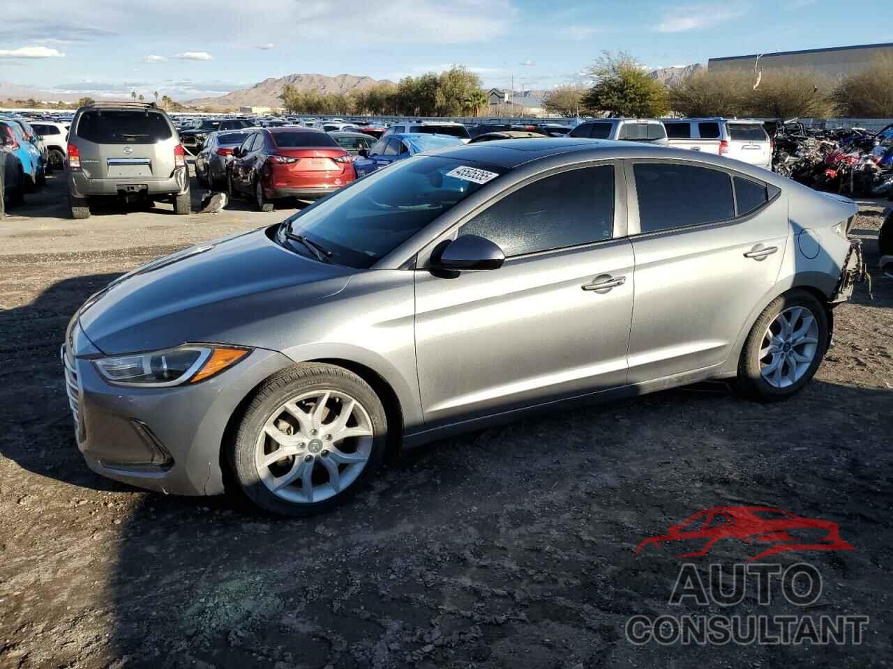 HYUNDAI ELANTRA 2017 - KMHD84LF9HU272855